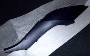 YAMAHA YFZ450R YFZ 450R FRONT FENDER DARK BLUE / GREY RIGHT SIDE BODY PANEL