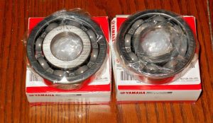 YAMAHA YZ400F, WR400F, WR426F, YZ426F OEM ORIGINAL ENGINE CRANK SHAFT BEARINGS