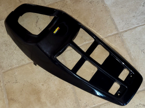 SUZUKI QUAD RACER, 500 QUADZILLA FRONT FENDER BLACK NOSE HOOD RADIATOR COVER