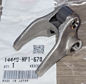 HONDA TRX450R, TRX450ER ENGINE EXHAUST VALVES ROCKER ARM 14440-HP1-670, 2004-14