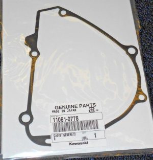 KAWASAKI KX250F KXF250 ENGINE MAGNETO STATOR LEFT COVER GASKET 11061-0778, 09-16