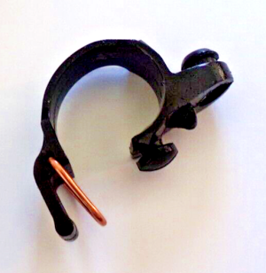 HONDA ATC 250R HEADLIGHT CASE MOUNTING STRAP, BLACK BAND 61309-HA2-670 1985-1986