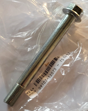 SUZUKI LTZ400, KAWASAKI KFX400, DVX400 12MM AXLE CARRIER MOUNTING BOLT, REAR