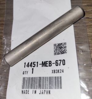 HONDA CRF450R, CRF450X TRX 450R, 450ER EXHAUST VALVES ROCKER ARM SHAFT, 02-17