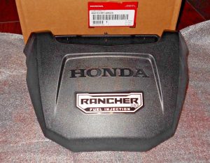HONDA RANCHER 420 REAR FENDER STORAGE TRUNK DOOR, TOOL  BOX LID  80215-HR7-A80ZA