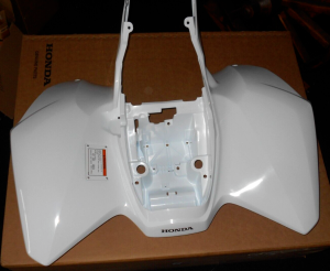 HONDA TRX250EX TRX 250EX 250X TRX250X OEM WHITE REAR FENDERS 2006-2025