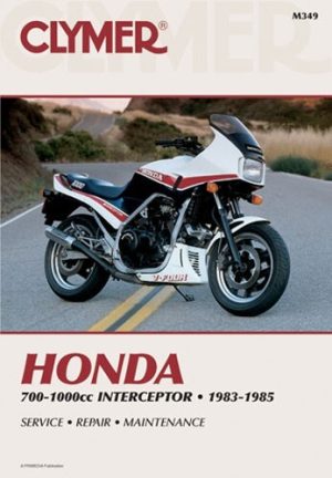 HONDA INTERCEPTOR 700-1000 REPAIR, SERVICE, SHOP MANUAL, BOOK 1983-1985
