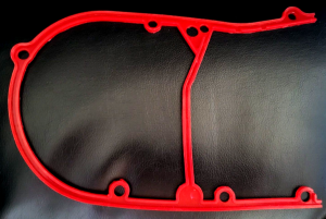 YAMAHA YFZ BANSHEE 350 ENGINE MAGNETO STATOR LEFT CASE COVER RED GASKET 87-12