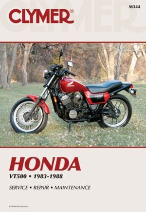 HONDA VT500 VT 500 MOTORCYCLES REPAIR, SERVICE, SHOP MANUAL, BOOK M344