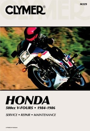 HONDA 500 V-FOUR MOTORCYCLE REPAIR, SERVICE, SHOP MANUAL, BOOK MAGNA,INTERCEPTOR