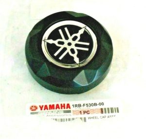 YAMAHA GRIZZLY, RHINO, KODIAK 700 SPECIAL EDITION, SPORT WHEEL CENTER CAP BLACK 1RB-F530B-00-00