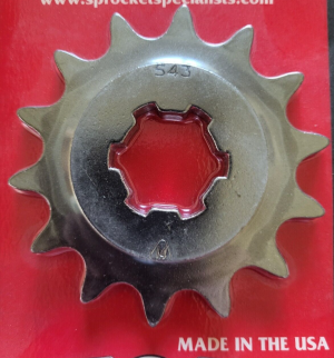 SUZUKI LT500R LT500 500 QUADRACER QUADZILLA  14 TOOTH FRONT SPROCKET GEAR 87-90
