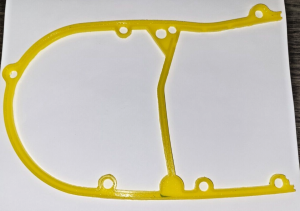 YAMAHA YFZ BANSHEE 350 ENGINE MAGNETO STATOR LEFT CASE COVER YELLOW GASKET 87-12