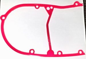 YAMAHA YFZ BANSHEE 350 ENGINE MAGNETO STATOR LEFT CASE COVER PINK GASKET 87-12