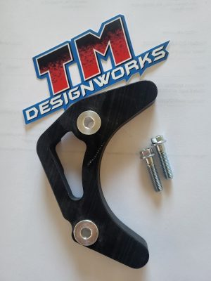 SUZUKI RMZ450 RMZ 450 BLACK ENGINE CHAIN GUARD, CASE SAVER TM DESIGN 05-17, SCS-455-BK