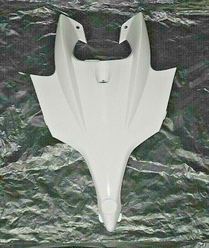 YAMAHA RAPTOR 250 FRONT FENDER WHITE NOSE HOOD, COVER 4D3-23391-30-00