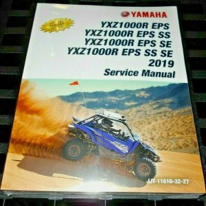 YAMAHA YXZ1000R, EPS SE/SS YXZ1000 OEM SHOP,SERVICE REPAIR MANUAL BOOK 2019