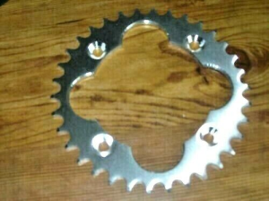 HONDA TRX 450R,250R,400EX,300EX,250X,450ER, ATC 250R 34 TOOTH REAR SPROCKET