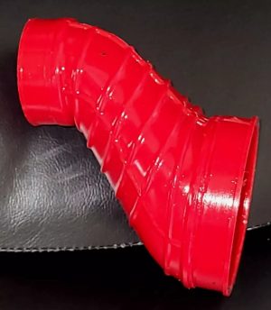 HONDA ATC 250SX, TRX 250 RED AIR BOX INTAKE RUBBER BOOT to CARBURETOR DUCT 85-87