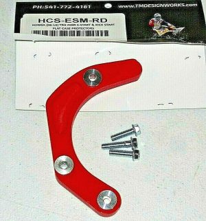 HONDA TRX450R TRX450ER ENGINE CHAIN GUIDE CASE SAVER,GUIDE 06-14 TM DESIGN, RED