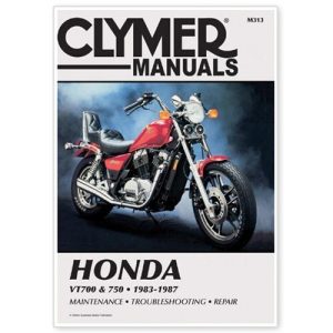 HONDA VT700,VT750 SHADOW MOTORCYCLE REPAIR, SERVICE, SHOP MANUAL, BOOK 83-87