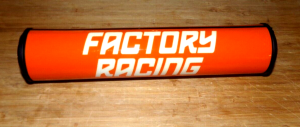KTM ORANGE FACTORY RACING HANDLEBAR, CROSSBAR BAR PAD, ATV DIRT BIKE, MOTORCYCLE
