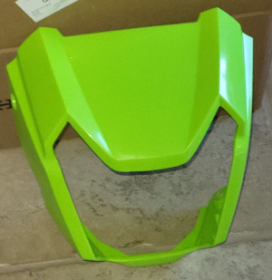 HONDA 520 FOREMAN TRX520 KRYPTON GREEN HEADLIGHT COVER, HOUSING 53205-HR6-660ZS