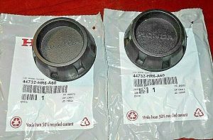 HONDA WHEEL, RIM RUBBER CENTER CAP, RUBICON, FOREMAN 500, PIONEER 700,1000, TALLON, 44732-HR6-A60 X2