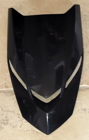 KAWASAKI KFX50 & KFX90, 50 90 BLACK VENTED FRONT FENDER NOSE HOOD 14093-Y060-933