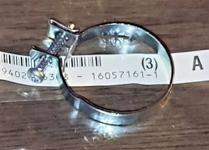 SUZUKI LT80 KAWASAKI KFX80 AIR BOX BOOT, SMALL END CARBURETOR HOSE CLAMP 87-06