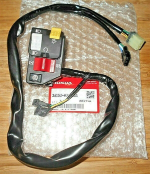 HONDA TRX450ER TRX 450ER LIGHT SWITCH, LEFT SIDE START BUTTON, ON OFF SWITCH