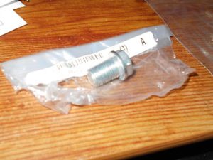 SUZUKI LT500R 500 LT500 QUADRACER QUADZILLA, RM125 RM 125 OIL DRAIN BOLT, PLUG