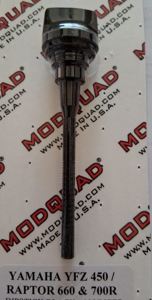 YAMAHA YFZ450, YFZ450R, YFZ450X RAPTOR 660, 700 ENGINE OIL DIP CHECK PLUG STICK, BLACK ALUMINUM 2004-2026