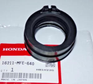 HONDA VT750 750 SHADOW THROTTLE BODY RUBBER INTAKE MANIFOLD BOOT, CONNECTOR 16211-MFE-640