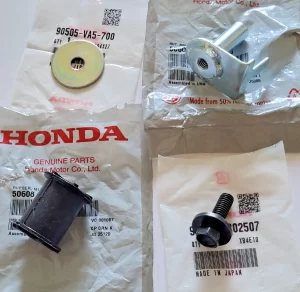 HONDA TRX400EX, TRX400X 400EX 400X EXHAUST MUFFLER MOUNTING HARDWARE KIT 99-14