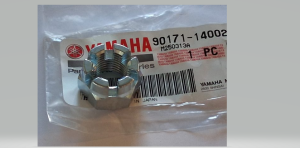 YFZ450, YFZ450X, YFZ450R, RAPTOR 125, 250, 350, 660, 700 FRONT WHEEL HUB SPINDLE CASTLE NUT 90171-14002-00