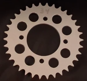 SUZUKI LT500R 500 LT500 QUADRACER QUADZILLA 34 TOOTH REAR SPROCKET, GEAR 87-90