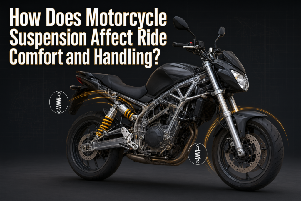 How Motorcycle Suspension Affects Comfort and Handling